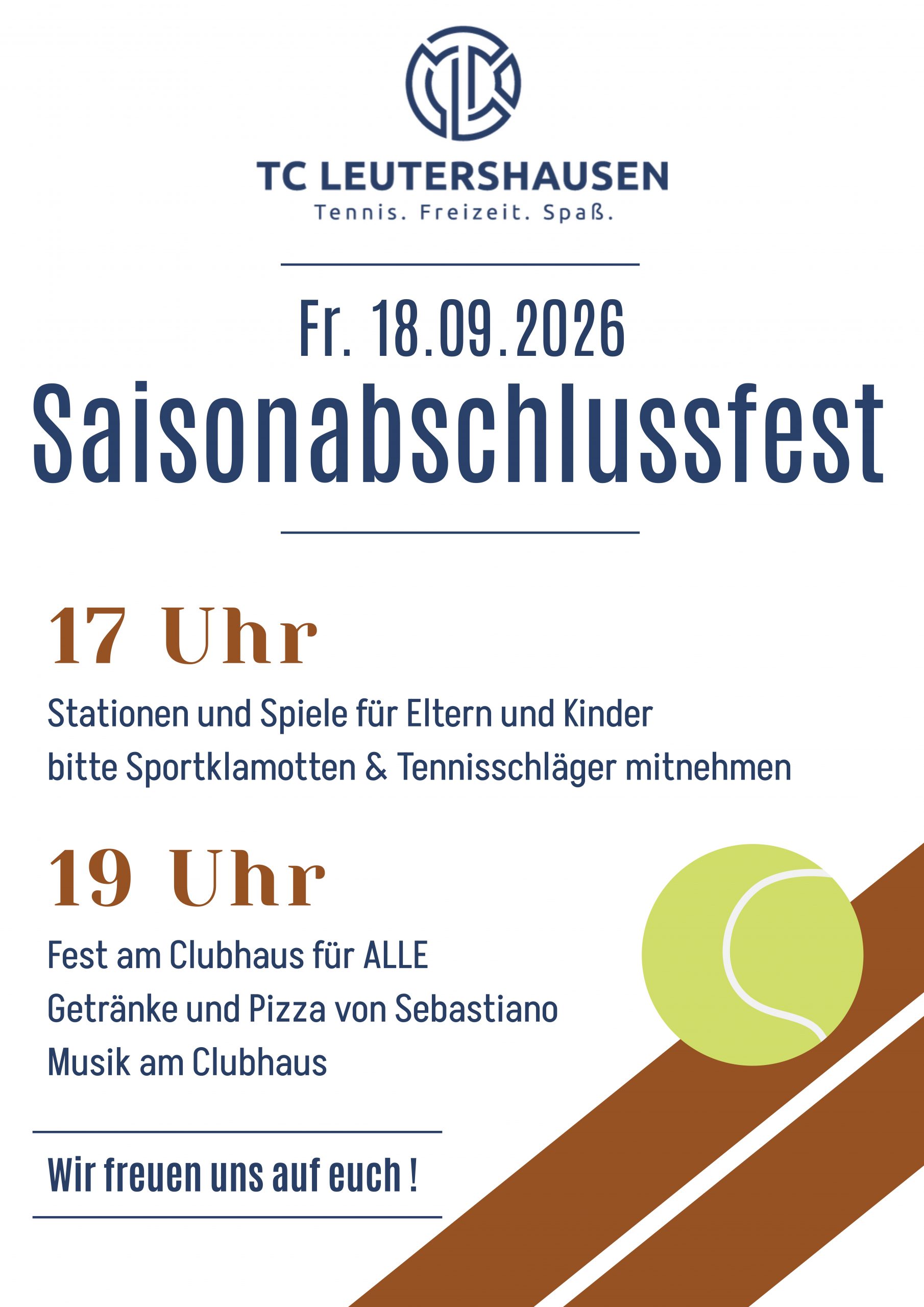 Saisonabschlussfest
